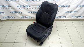 Scaun șofer pentru Toyota Prius 50 19-22 fără airbag, material textil, negru, mecanic, încălzit