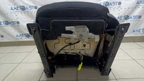 Scaun șofer pentru Toyota Prius 50 19-22 fără airbag, material textil, negru, mecanic, încălzit