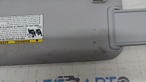 Parasolar dreapta pentru Toyota Prius 50 19-22, gri, fără cârlig, cu strat protector, curățabil chimic