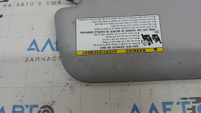 Parasolar dreapta pentru Toyota Prius 50 19-22, gri, fără cârlig, cu strat protector, curățabil chimic