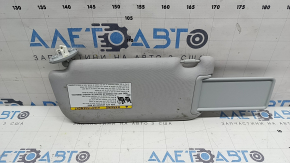 Parasolar dreapta pentru Toyota Prius 50 19-22, gri, fără cârlig, cu strat protector, curățabil chimic
