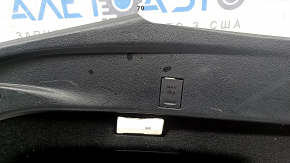 Ornamente arc stânga pentru Toyota Prius 50 19 AWD fără roată de rezervă, negru, zgârieturi