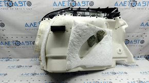 Ornamente arc dreapta pentru Toyota Prius 50 16-19 AWD fără roată de rezervă, negru, zgârieturi