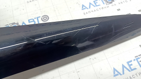 Ornamente centrale bord Toyota Prius 50 19-22, negru lucios, fără deflector și buton, zgârieturi, lipite