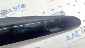 Ornamente centrale bord Toyota Prius 50 19-22, negru lucios, fără deflector și buton, zgârieturi, lipite
