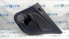 Ornamente ușă spate dreapta Toyota Prius 50 16-22 negru cu inserție din piele neagră