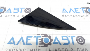 Накладка крыши задняя правая Toyota Prius 50 16-22 черный глянец, сломано крепление, царапина