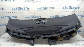 Bord negru Toyota Prius 50 17-22 cu airbag, crăpătură în suport, zgârieturi pe torpedou