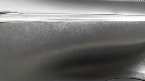 Panou ornamental ușă față stânga Toyota Venza 21-22 XLE, Limited neagră, piele, scaun cu memorie, gri închis, fără butoane, zgârieturi
