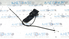 Кронштейн ручки открытия замка капота подкапотного Audi A6 C8 19-20 с тросиками