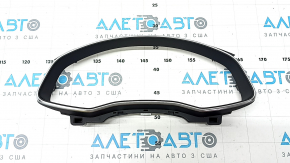 Обрамление щитка приборов Audi A6 C8 19-25 черная с хромом