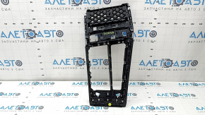Suport ornament consolă centrală Audi A6 C8 19-25 cu mulaje cromate, cu ornamente, zgârieturi