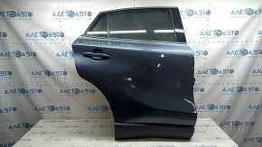 Дверь в сборе задняя правая Toyota Venza 21-24 графит 1K9, keyless, в клее