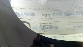 Дверь багажника голая со стеклом Toyota Venza 21-24 графит 1K9, стекло в клее
