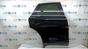 Дверь в сборе задняя правая Audi Q5 80A 21-25 тонировка, keyless, черный LY9B, тычка, царапина, царапины на накладке