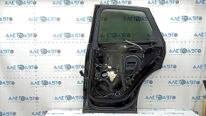 Дверь в сборе задняя правая Audi Q5 80A 21-25 тонировка, keyless, черный LY9B, тычка, царапина, царапины на накладке