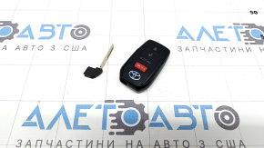 Ключ smart Toyota Venza 21-22 4 кнопки, с жалом, царапины