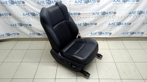 Пассажирское сиденье Toyota Venza 21-24 электро, с airbag, кожа черная, подогрев, вентиляция, перфорация, XLE, Limited
