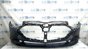 Bara față, nefinisată, Mazda 3 19-26 4d, albastră, zgârieturi, presată