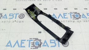 Ornament control ridicare geam stânga față pentru Mazda 3 19-26 4D, negru lucios, zgârieturi, suport defect