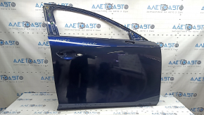 Дверь голая передняя правая Mazda 3 19-26 4d, синий 42M, тычка