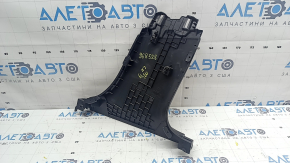 Ornament montan central stânga jos pentru Mazda 3 19-26, negru, fabricat în Japonia, zgârieturi