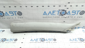 Ornamente montan față stânga sus pentru Mazda 3 19-26, gri, material textil, curățabil chimic