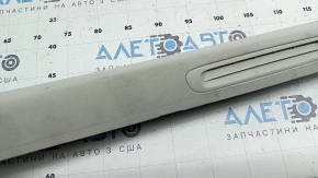 Ornamente montan față stânga sus pentru Mazda 3 19-26, gri, material textil, curățabil chimic