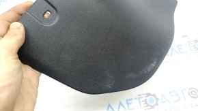 Ornament montan dreapta față inferior pentru Mazda 3 19-26, negru, fabricat în Japonia, zgârieturi