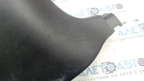 Ornament montan dreapta față inferior pentru Mazda 3 19-26, negru, fabricat în Japonia, zgârieturi