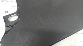 Ornamente negre pentru consola centrală Mazda 3 19-21 4D, partea inferioară stângă, fabricație în Japonia, zgârieturi