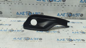 Grilă bara dreapta pentru Jeep Compass 22-26, negru lucios, proiectoare ceață cu halogen