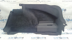 Ornamente arc dreapta pentru Mazda 3 19-22 4d, negre, fabricate în Japonia, curățabile chimic, zgârieturi pe plastic