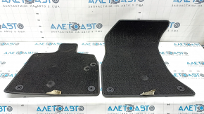 Set covorașe din material textil pentru Audi Q5 80A 18-24 negru, curățabile, topite în spate