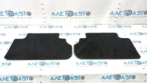 Set covorașe din material textil pentru Audi Q5 80A 18-24 negru, curățabile, topite în spate
