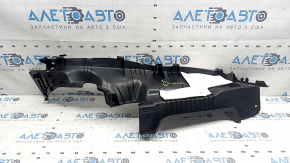 Ornament montan spate stânga inferior pentru Mazda 3 19-22 4d, negru, fabricat în Japonia, zgârieturi