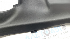 Ornament montan spate stânga inferior pentru Mazda 3 19-22 4d, negru, fabricat în Japonia, zgârieturi