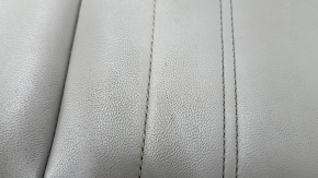 Водительское сиденье Audi Q5 80A 21-24 с airbag, электрическое, подогрев, кожа серая, Standard, потерто, царапины, под чистку