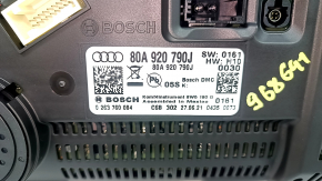Щиток приборов Audi Q5 80A 21-24 большой дисплей, 68к