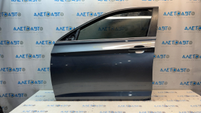 Дверь в сборе передняя левая VW Jetta 19-26 графит LD7X, загнут угол