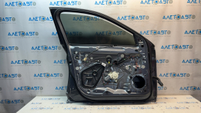 Дверь в сборе передняя левая VW Jetta 19-26 графит LD7X, загнут угол