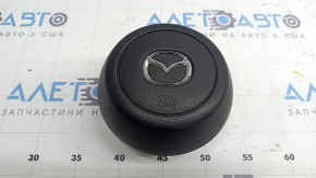 Подушка безопасности airbag в руль водительская Mazda 3 19-26 черная, тип 1 царапины