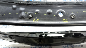 Дверь багажника голая Toyota Prius 50 19-22 графит 1G3, после ремонта, 0,45-0,55, вмятины