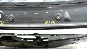 Дверь багажника голая Toyota Prius 50 19-22 графит 1G3, после ремонта, 0,45-0,55, вмятины