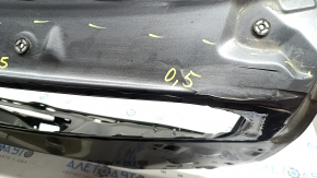 Дверь багажника голая Toyota Prius 50 19-22 графит 1G3, после ремонта, 0,45-0,55, вмятины