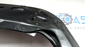 Дверь багажника голая Toyota Prius 50 19-22 графит 1G3, после ремонта, 0,45-0,55, вмятины