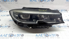 Фара передняя правая в сборе BMW 3 G20 19-23 LED адаптив, сколы, полез лак