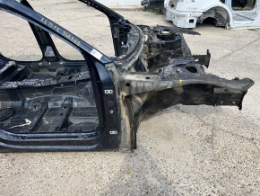 Четверть передняя правая Audi A6 C8 19-23 на кузове, синяя