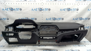 Торпедо передняя панель без AIRBAG BMW 3 G20 19-24 черная без проекции, примята