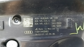 Фонарь правый Audi Q5 80A 21-25 LED без анимации, потерт